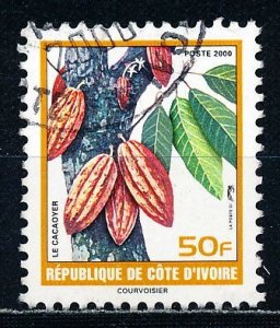 Ivory Coast #1072 Single Used