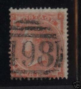 Great Britain #34 Used With 498 Cancel