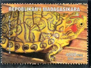 Malagasy 1999 TURTLE 1 value Perforated Mint (NH)