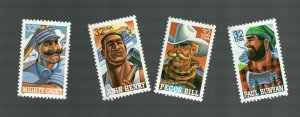 3083-86 FOLK HEROES (SINGLES) MNH 1996