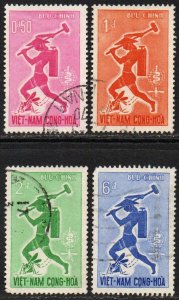 Vietnam Sc #185-188 Used
