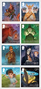 2023 Great Britain Discworld (8) (Scott NA) MNH