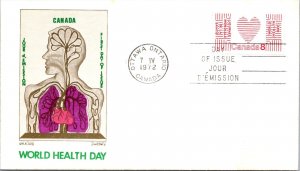 Canada 1972 FDC - World Health Day - Ottawa, Ont - J4023