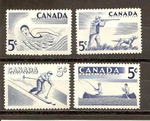 Canada 365-368 MNH