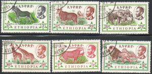 Ethiopia Scott  369-374  Used  Complete