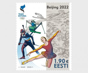 Estland / Estonia - Postfris/MNH - Olympic Winter Games 2022