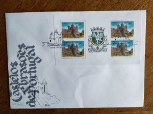 Castels in Portugal FDC 1986