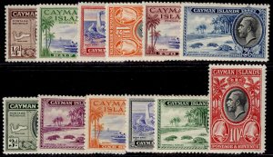 CAYMAN ISLANDS GV SG96-107, 1935 complete set, M MINT. Cat £200.