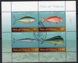 TOKELAU ISLANDS SGMS445 2012 FISH FINE USED