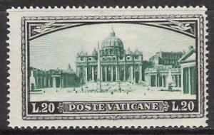 Vatican City #34 Basilica MNH