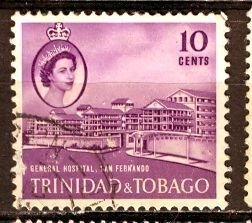 Trinidad & Tobago; 1960; Sc. # 94; Used Single Stamp
