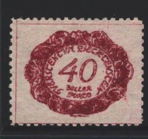 Liechtenstein Sc#J7 MNG