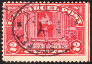 1913, US 2c, Parcel Post, Used, Sc Q2