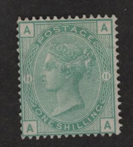 Great Britain Sc#64 M/H/F, plate 11, CV$750