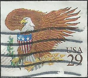 # 2595 USED EAGLE AND SHIELD    