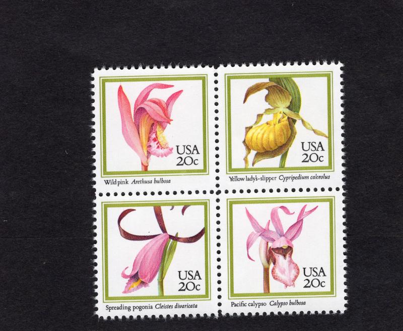 2079a Orchids, MNH BlK/4