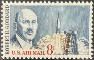 Scott #C69 1964 8¢ Robert H. Goddard MNH OG F/VF