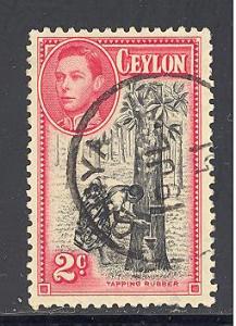 Ceylon  Sc # 278 used  (DT)