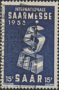 Saar, #246 Used From 1953