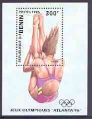 BENIN - 1995 - Atlanta Olympics - Perf Min Sheet - Mint Never Hinged