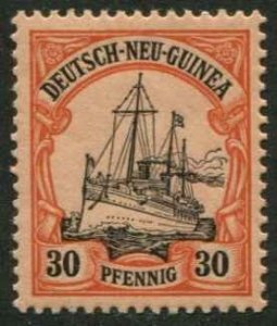 German New Guinea SC# 12 Kaiser's Yacht 30p MH