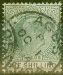 Lagos 1904 1s Green & Black SG50 Good Used