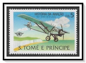 St Thomas #530 History Of Aviation MNH