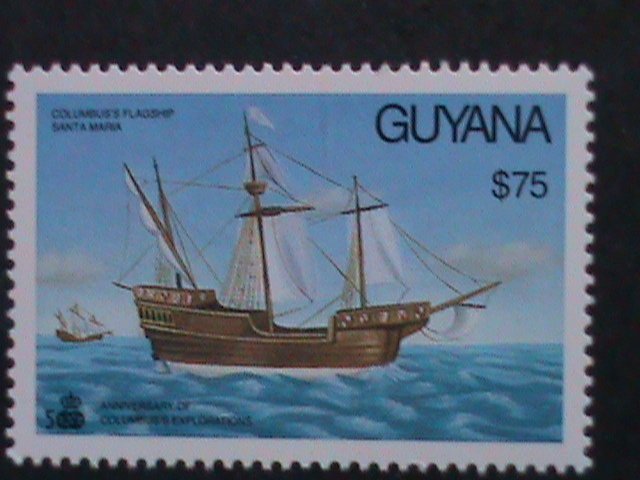 ​GUYANA-1992-SC#2520-31 COLUMBUS DISCOVERED AMERICA 500TH ANNV: MNH SET VF,