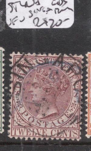 Malaya Straits SG 67 SON Singapore CDS VFU (8diw)