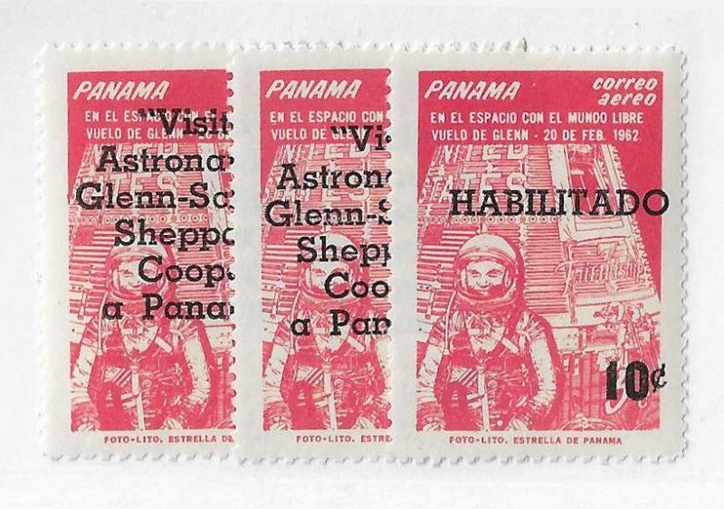 Panama Sc #C290A-C290C set of 3 NH VF
