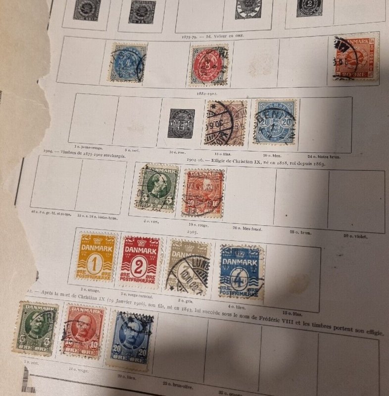 Huge Old Collection Of Europe Stamps. Austria, Germany, Monaco, Chzec used #1079