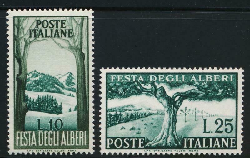 ITALY 592-593 MINT NH