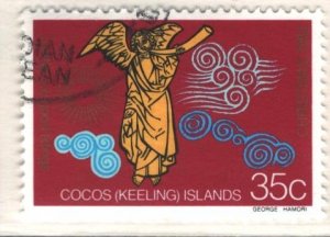 Cocos Islands Sc#105 Used