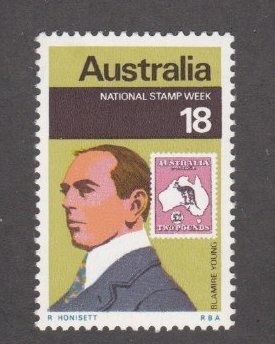 Australia # 647, Blamire Young - Stamp Designer, Mint NH