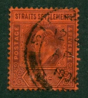 Straits Settlements 1902 #95 U SCV(2024)=$0.35