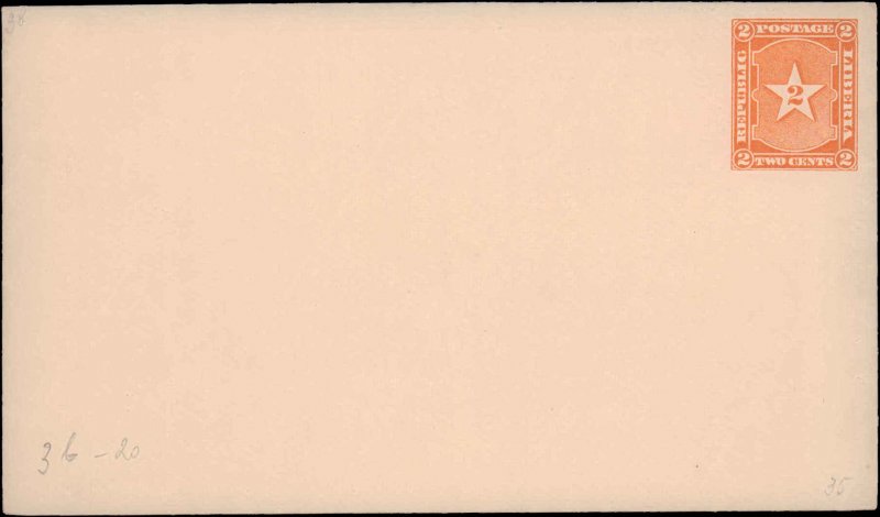 Liberia, Postal Stationery