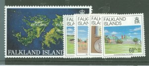 Falkland Islands #B1-B5 Unused Single (Complete Set)