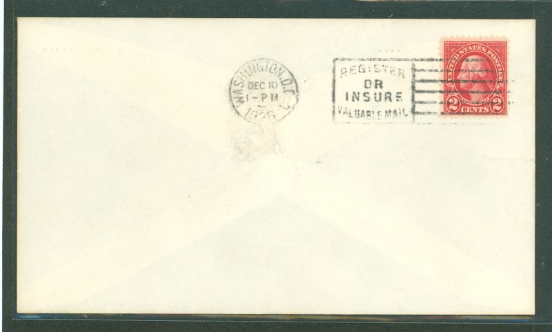 United States #634   (Fdc)