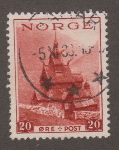 Norway 182 Borgund Church 1938