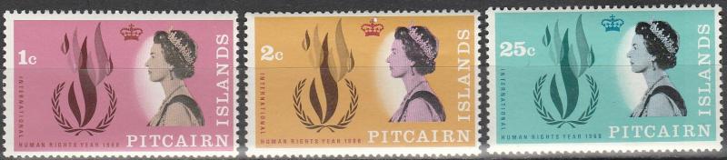 Pitcairn Is #88-90  MNH  (S9517)