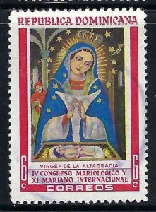 Dominican Republic 612 VFU RELIGION C526-1