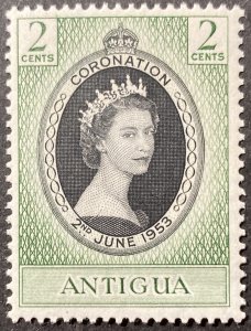 Antigua 1953 #106, QE II Coronation, Unused/MH.