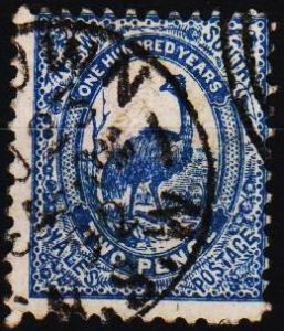 New South Wales. 1888 2d S.G.254e Fine Used