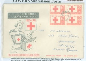 Rhodesia & Nyasaland 188 Red Cross