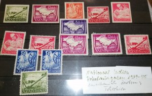 Azadhind WW2 India stamps lot MNH