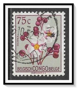 Belgian Congo #270 Flowers Used