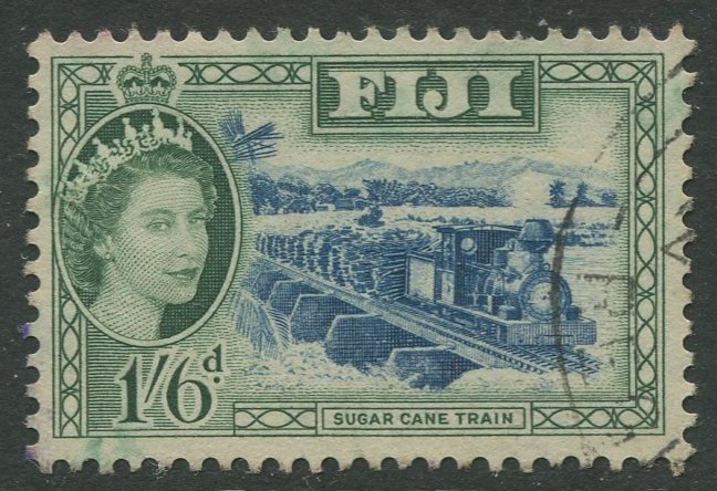 STAMP STATION PERTH Fiji #157 QEII Definitive Issue Used 1954 CV$1.20