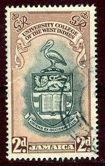 Jamaica; 1951: Sc. # 146: O/Used Single Stamp