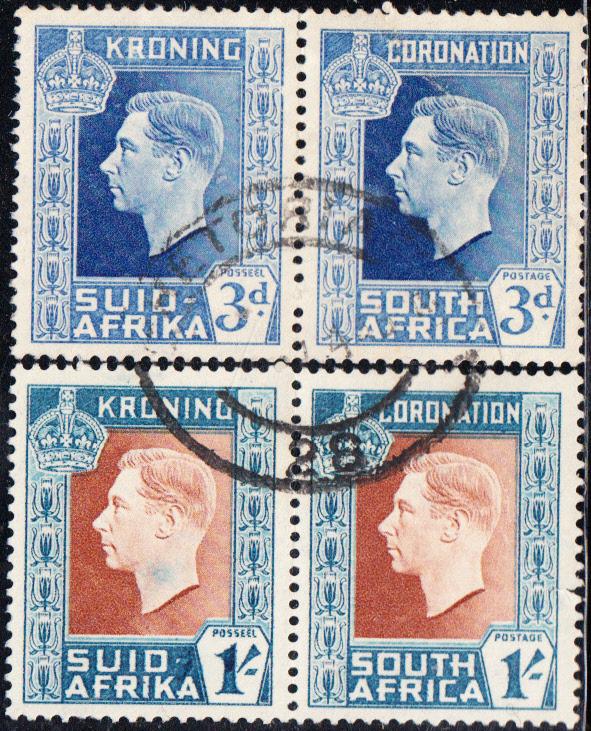 South Africa #74 - 78 Used Set