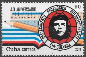CUBA Sc# 6043 ERNESTO CHE GUEVARA Che 2018 MNH mint